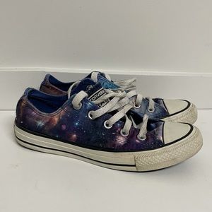 Converse All Star Satin Galaxy Universe Unisex Size Mens 4 Womens 5 143963C